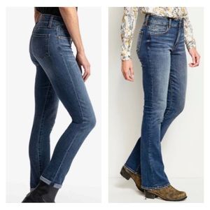 Kut from the Kloth medium stone wash straight leg jeans size 14